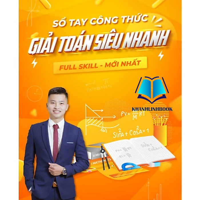 Sách - Sổ Tay Công Thức Giải Toán Siêu Nhanh (Mclass)