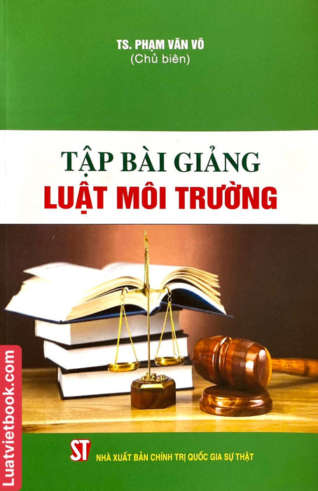 Tập Bài Giảng Luật Môi Trường