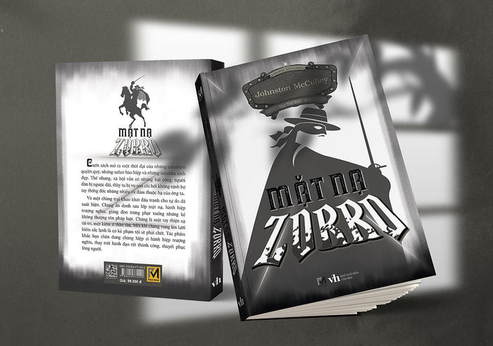 Sách - Văn Học Kinh Điển - Mặt Nạ Zorro - Johnston Mcculley - Phúc Minh Books