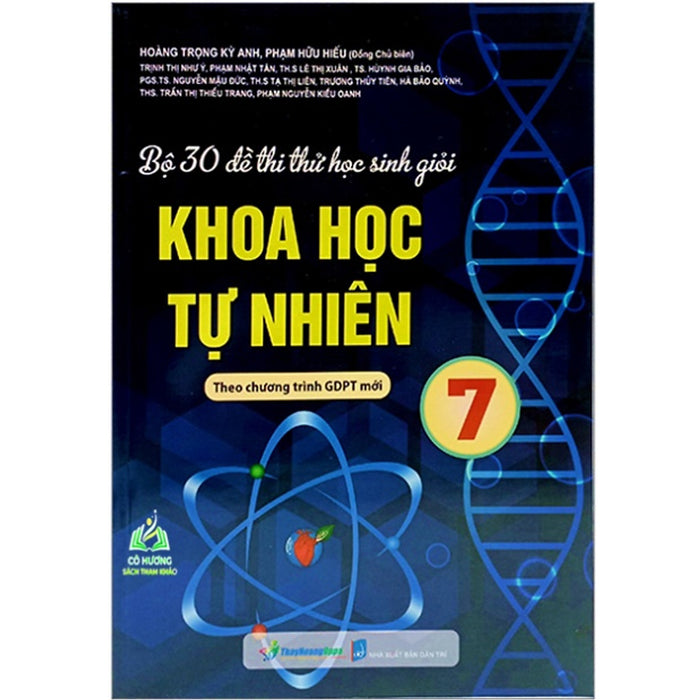 Sách-Bộ 30 Đề Thi Thử Học Sinh Giỏi Khoa Học Tự Nhiên 7 (Theo Chương Trình Giáo Dục Phổ Thông Mới) -Oppa-Mk