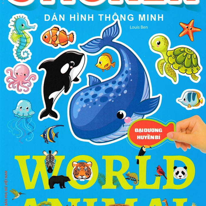 Sticker Dán Hình Thông Minh - Đại Dương Huyền Bí _Vt