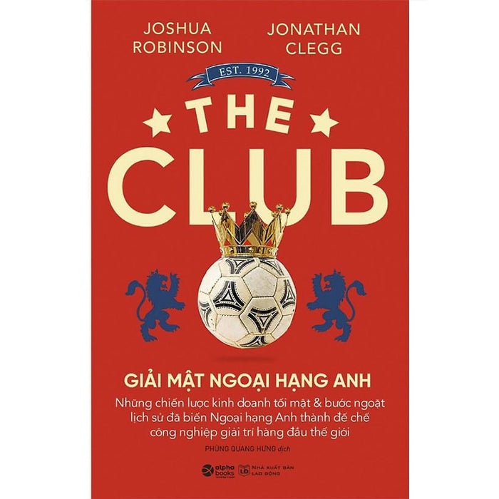 Sách The Club - Giải Mật Ngoại Hạng Anh - Alphabooks - Bản Quyền