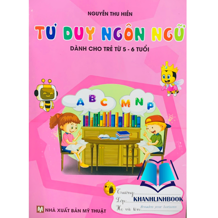 Sách - Tư Duy Ngôn Ngữ ( Dành Cho Trẻ 5 - 6 Tuổi )