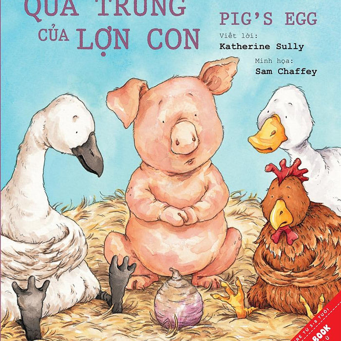 Sách Tranh Song Ngữ - Quả Trứng Của Lợn Con