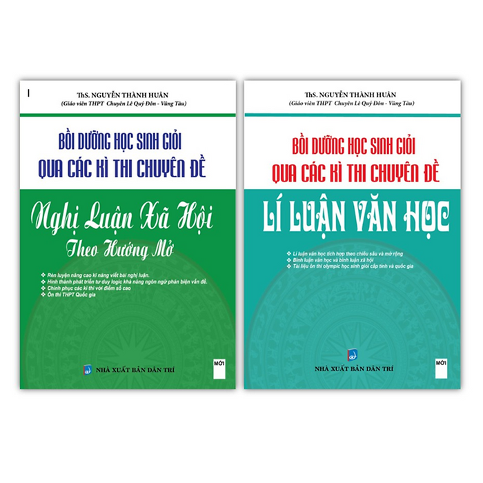 Sách - Bồi Dưỡng Học Sinh Giỏi Qua Các Kì Thi Chuyên Đề ( 2C : Nghị Luận Xã Hội Theo Hướng Mở + Lí Luận Văn Học)