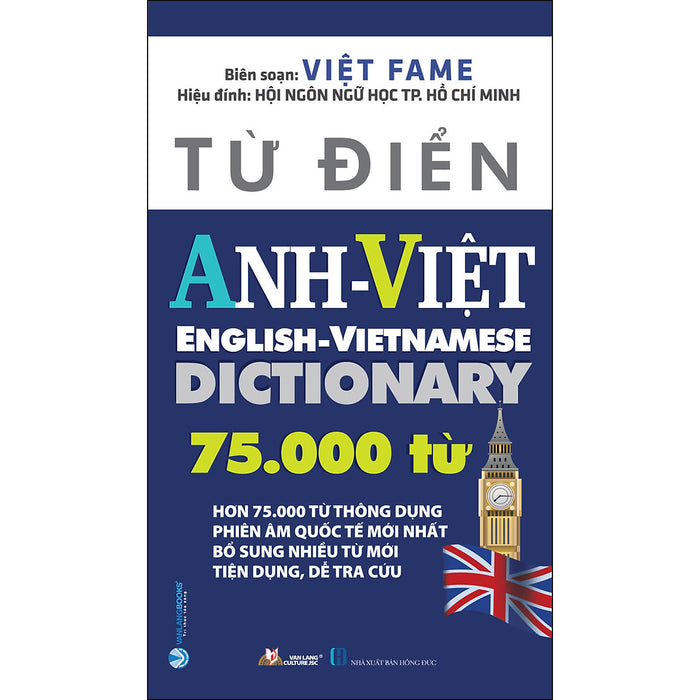 Từ Điển Anh Việt 75000 Từ