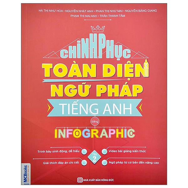 Chinh Phúc Toàn Diện Ngữ Pháp Tiếng Anh Bằng Infographic - Tập 2