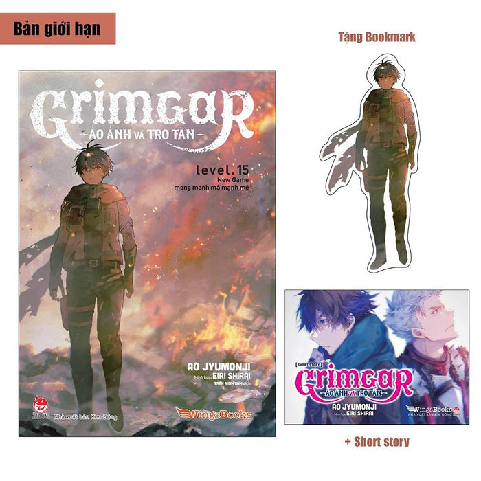 Sách Grimgar - Tập 15 - Ảo Ảnh Và Tro Tàn - Bản Phổ Thông Và Giới Hạn - Light Novel - Wingsbooks - Nxb Kim Đồng