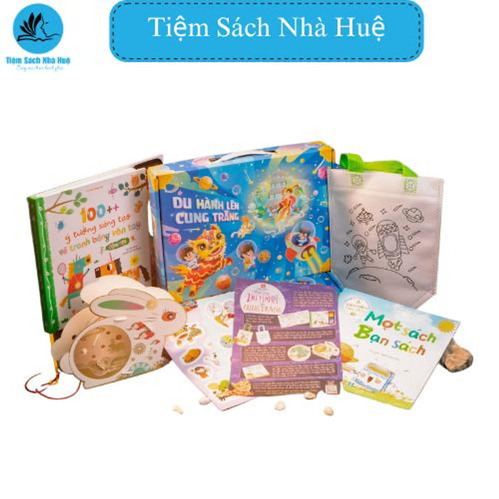 Sách Thiếu Nhi, Hộp Quà Trung Thu Du Hành Vũ Trụ, Quà Trung Thu Cho Bé, Đinh Tị, Tiệm Sách Nhà Huệ