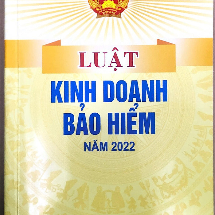 Sách - Luật Kinh Doanh Bảo Hiểm Năm 2022