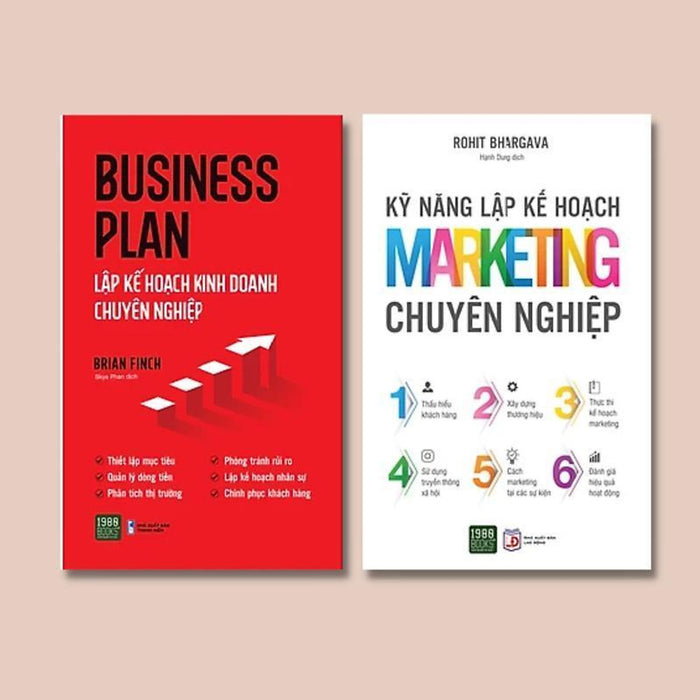 Combo Business Plan - Lập Kế Hoạch Kinh Doanh + Kỹ Năng Lập Kế Hoạch Marketing - Bản Quyền