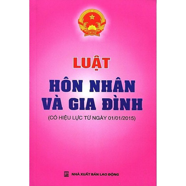 Sách - Luật Hôn Nhân Và Gia Đình