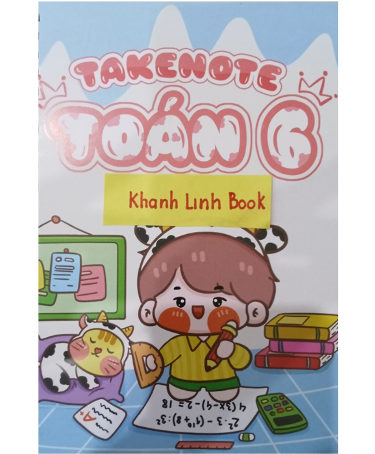 Sách - Takenote Toán 6