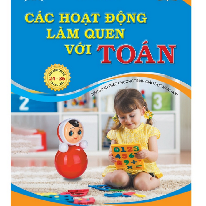 Sách Các Hoạt Động Làm Quen Với Toán - Cho Trẻ 24 - 36 Tháng Tuổi