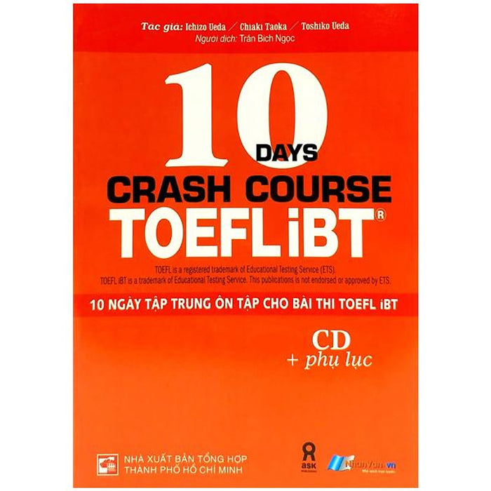 10 Ngày Tập Trung Ôn Tập Cho Bài Thi Toefl Ibt