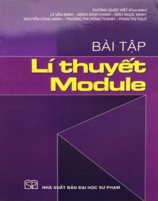 Sách - Bài Tập Lí Thuyết Module