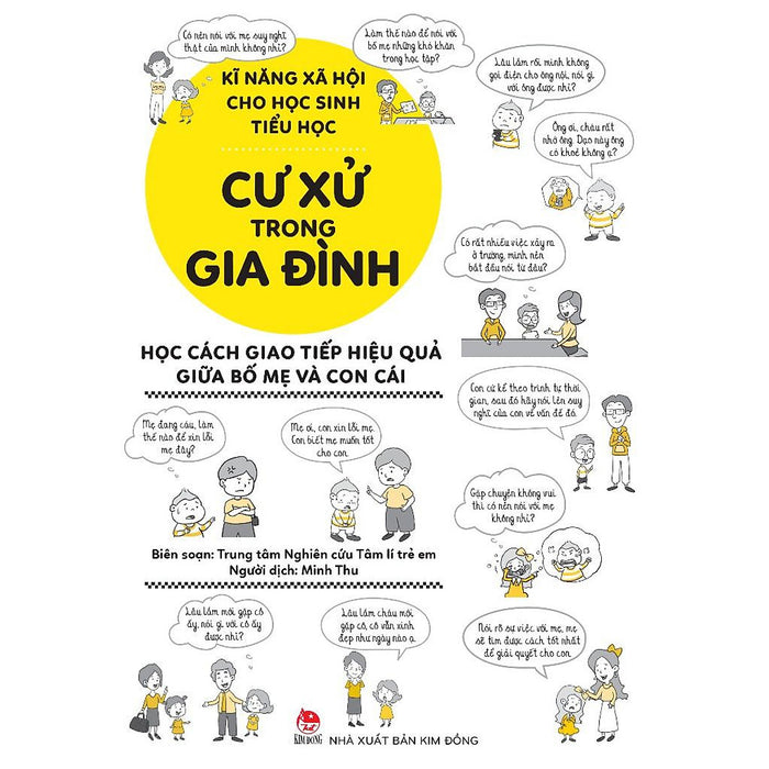 Kĩ Năng Xã Hội Cho Học Sinh Tiểu Học - Cư Xử Trong Gia Đình  - Bản Quyền