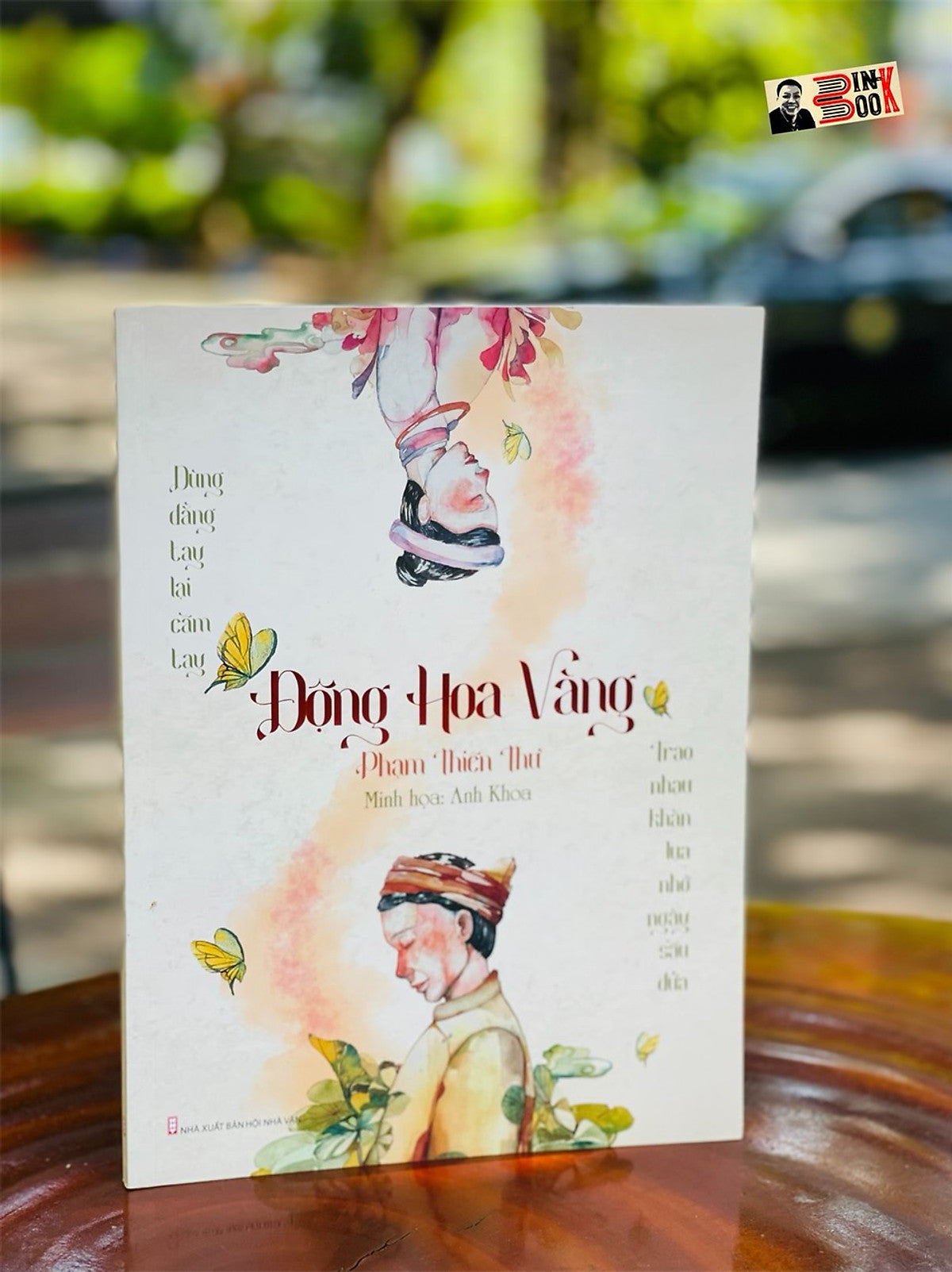 (In Màu Có Tranh Minh Hoạ) Động Hoa Vàng - Phạm Thiên Thư - Anh Khoa Minh Hoạ  – Tri Thức Trẻ  – Hội Nhà Văn – Bìa Mềm