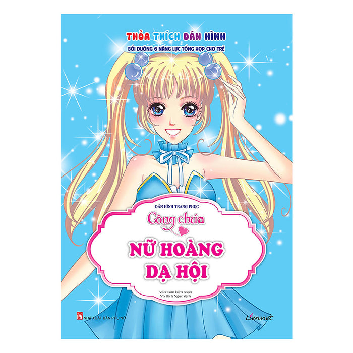 Dán Hình Trang Phục Công Chúa - Nữ Hoàng Dạ Hội