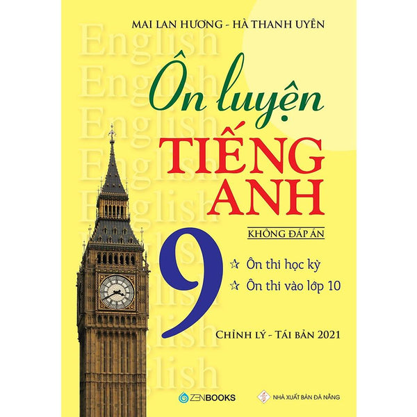 Sách - Ôn Luyện Tiếng Anh 9 (Không Đáp Án) - Mai Lan Hương