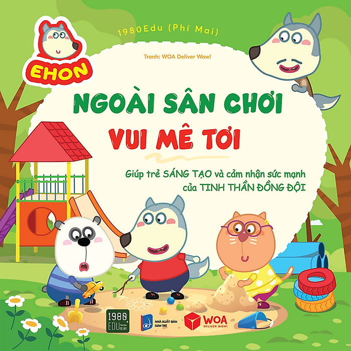 Wolfoo Ehon - Ngoài Sân Chơi, Vui Mê Tơi