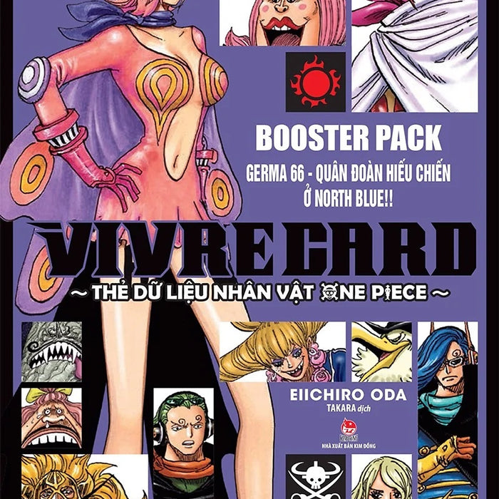 Vivre Card - Thẻ Dữ Liệu Nhân Vật One Piece Booster Pack (Tập 21) - Gema 66 - Quân Đoàn Hiếu Chiến Ở North Blue!!