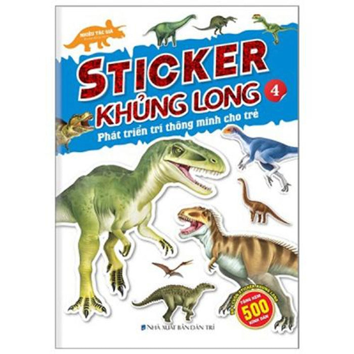 Sticker Khủng Long - Phát Triển Trí Thông Minh Cho Trẻ 4