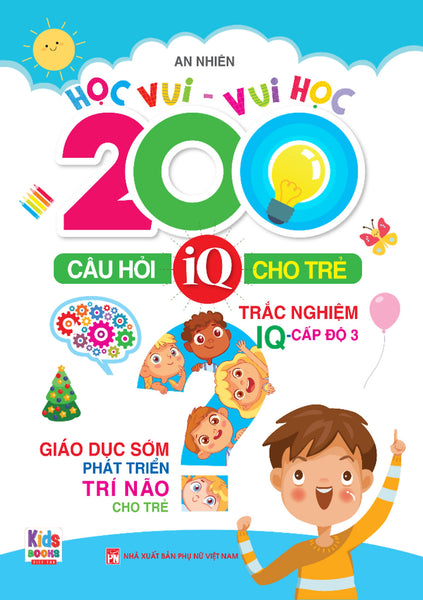 200 Câu Hỏi Iq Cho Trẻ Cấp Độ 3 _Vt