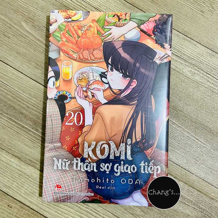 Komi - Nữ Thần Sợ Giao Tiếp Tập 20 Kèm Sticker + Poster + Ống