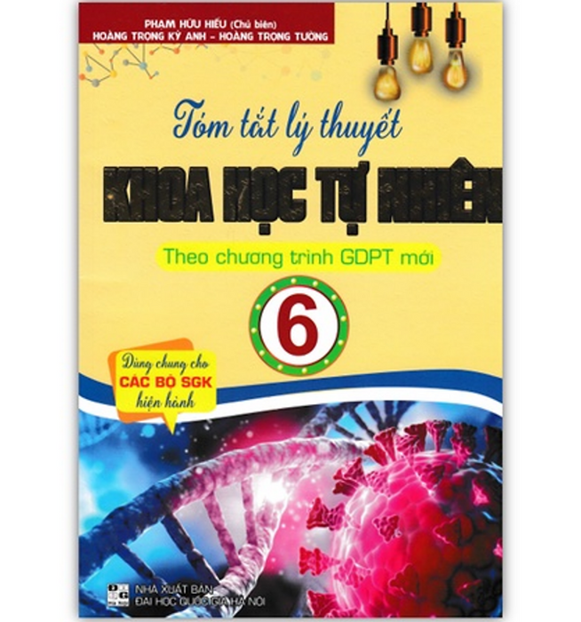 Sách - Tóm Tẳt Lý Thuyết Khoa Học Tự Nhiên Lớp 6 (Biên Soạn Theo Chương Trình Gdpt Mới)