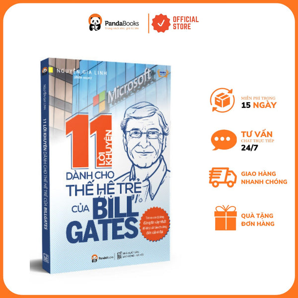 Sách Panda- 11 Lời Khuyên Dành Cho Thế Hệ Trẻ Của Bill Gates
