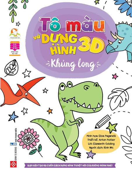 Tô Màu Và Dựng Hình 3D - Khủng Long