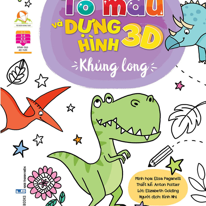 Tô Màu Và Dựng Hình 3D - Khủng Long