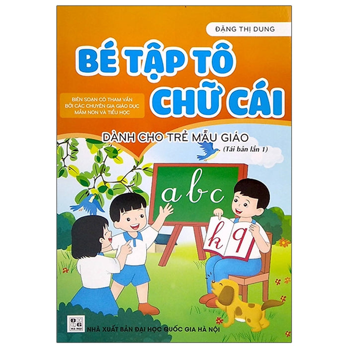 Bé Tập Tô Chữ Cái - Dành Cho Trẻ Mẫu Giáo