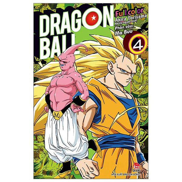 Dragon Ball Full Color - Phần Sáu: Ma Buu - Tập 4 - Tặng Kèm Standee Pvc Hoặc Postcard