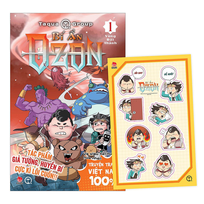 Bí Ẩn Ozon Tập 1: Vùng Đất Thánh [Tặng Kèm Obi + Bảng Sticker]