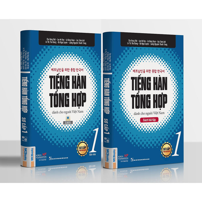 TrọN Bộ TiếNg HàN TổNg HợP DàNh Cho NgườI ViệT Nam - Sơ CấP 1 (BảN In 2 MàU) TặNg KèM Portcard NhữNg Câu NóI Hay CủA NgườI NổI TiếNg