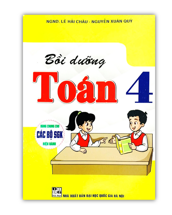 Sách - Bồi Dưỡng Toán 4 (Dùng Chung Cho Các Bộ Sgk Hiện Hành)