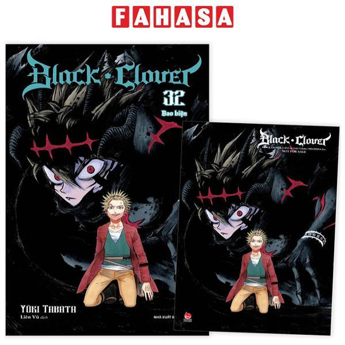 Black Clover - Tập 32: Bao Biện - Tặng Kèm Postcard