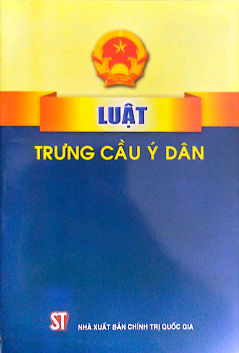 Luật Trưng Cầu Dân Ý