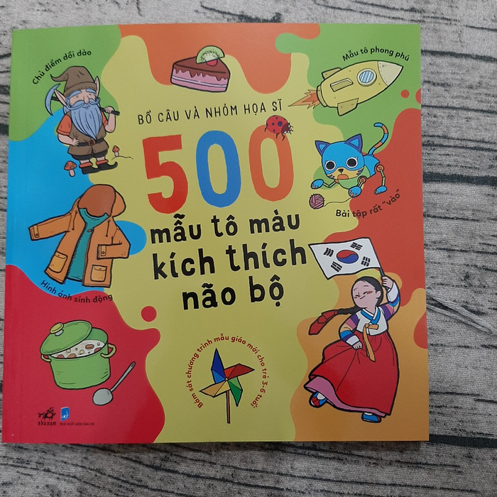 500 Mẫu Tô Màu Kích Thích Não Bộ