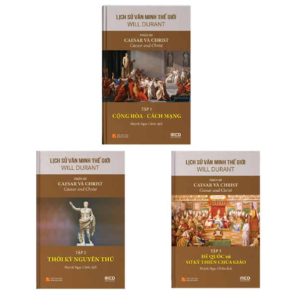 Lịch Sử Văn Minh Thế Giới - Phần Iii: Caesar Và Christ (Bộ 3 Cuốn)