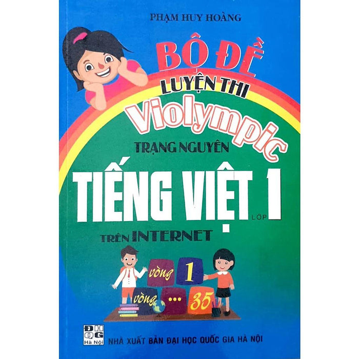 Sách - Bộ Đề Luyện Thi Violympic Trạng Nguyên Tiếng Việt 1, 2, 3, 4  Trên Internet