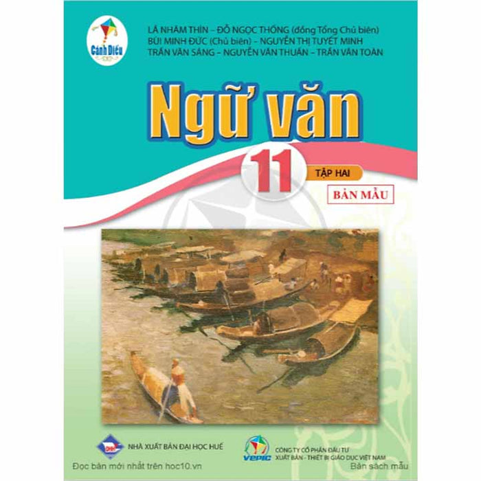 Sách - Sgk Ngữ Văn 11 Tập 2 Cánh Diều Và 2 Tập Giấy Kiểm Tra Kẻ Ngang Vỏ Xanh