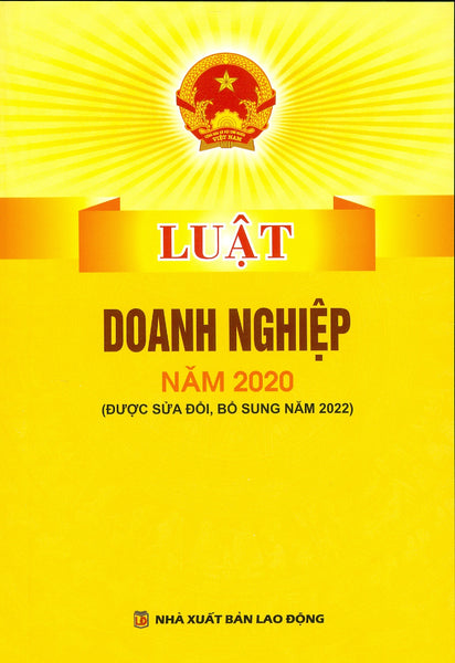 Luật Doanh Nghiệp Năm 2020 (Được Sửa Đổi, Bổ Sung Năm 2022)