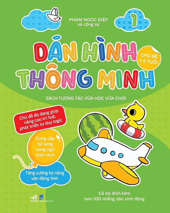 Dán Hình Thông Minh Cho Bé 1-5 Tuổi - Tập 1