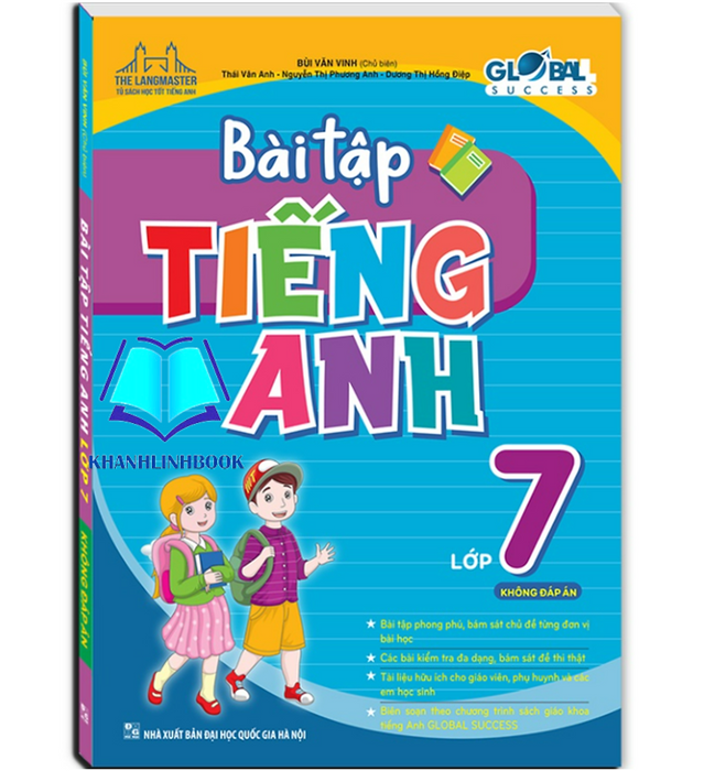 Sách - Global Success - Bài Tập Tiếng Anh Lớp 7 (Không Đáp Án)