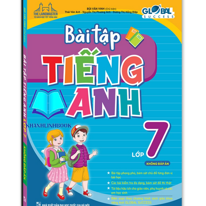 Sách - Global Success - Bài Tập Tiếng Anh Lớp 7 (Không Đáp Án)