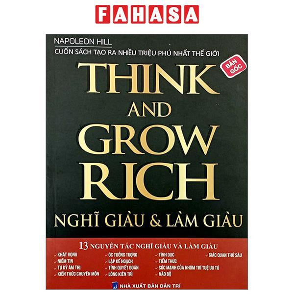 Think And Grow Rich - Nghĩ Giàu Và Làm Giàu (Tái Bản 2023)