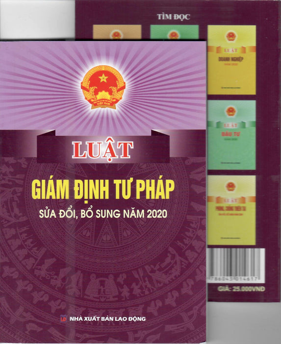 Luật Giám Định Tư Pháp 2020 ( Hiện Hành)